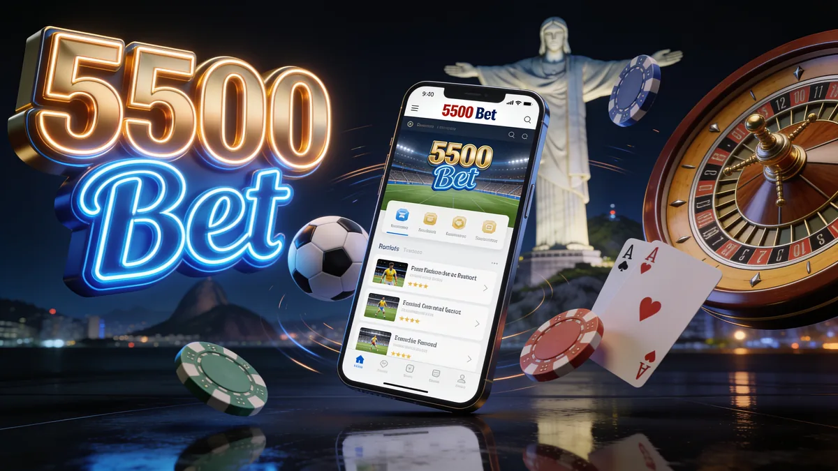 Apostas ao Vivo na 5500 bet para jogadores no Brasil